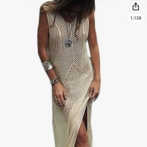Boho swim cover up or dress